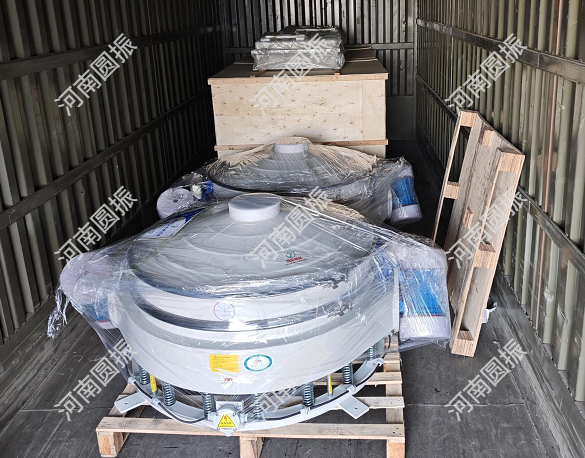 安徽省2臺直排篩、2臺超聲波振動(dòng)篩發(fā)貨